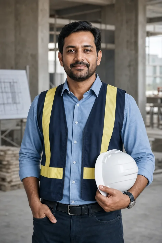Member of the Loknath site execution team